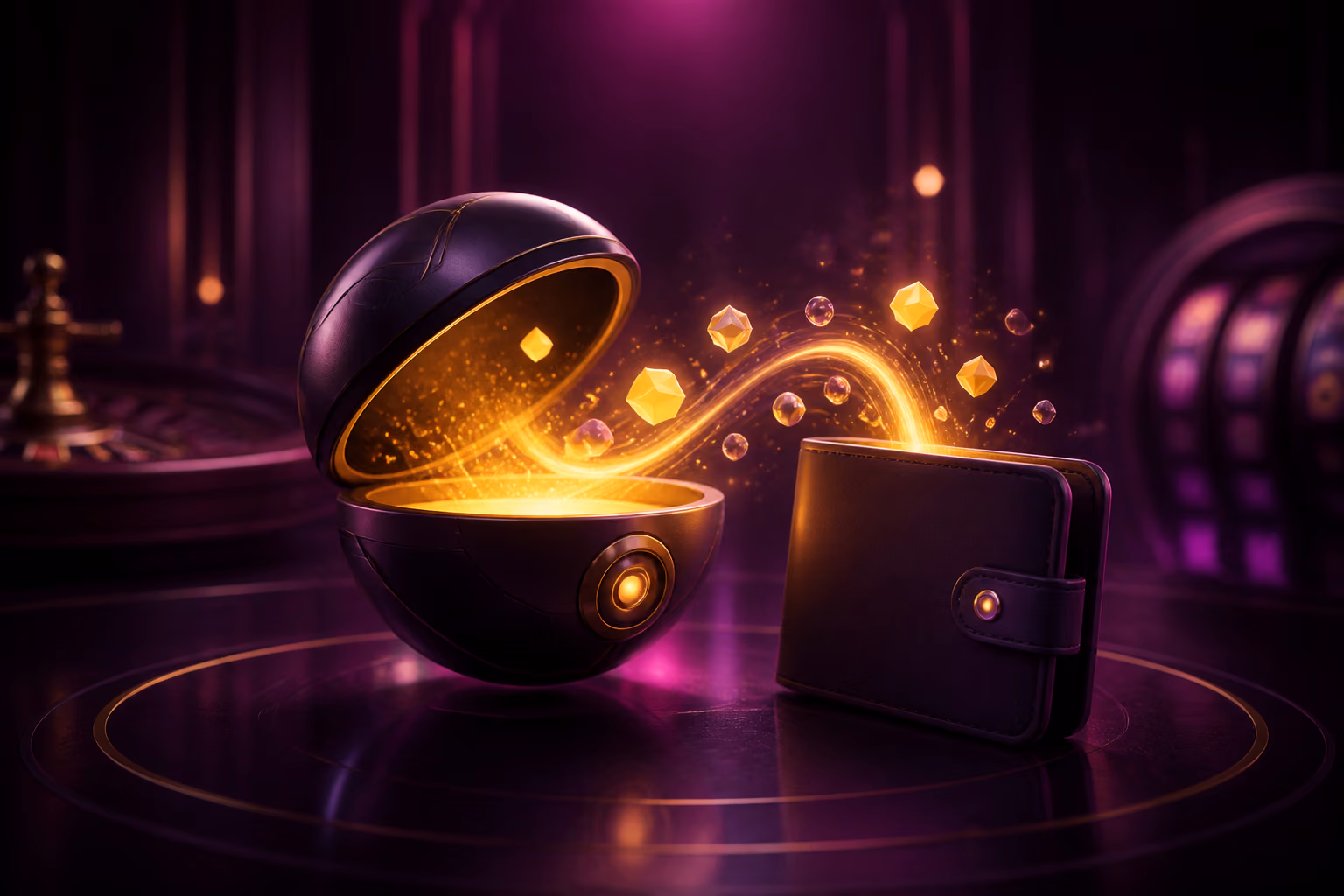 Illustration of a no-deposit starter reward